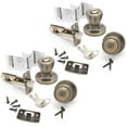 thumbnail image 5 of Lokhaus Keyed Entry Tulip Doorknob Antique Brass 2 Count, 5 of 12