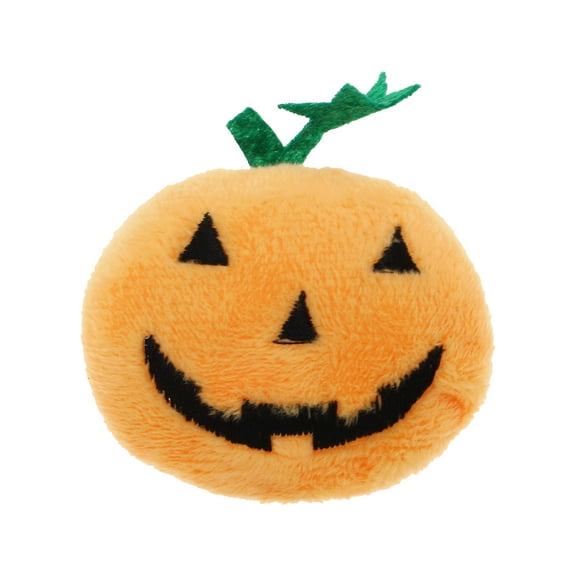 1 Pc Portable Grinning Pumpkin Cat Teaser Toys for Indoor Orange