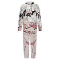 thumbnail image 4 of The Aristocats Hooded Union Suit One Piece Pajama Outfit PJs Sleepwear, 4 of 7