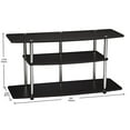 thumbnail image 4 of Convenience Concepts Designs2Go 3-Tier Wide TV Stand, Black, 4 of 5