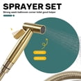 thumbnail image 4 of Bathroom Toilet Bidet Tap Kit Wall Mounted Bidet Sprayer Shower, 4 of 5