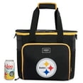 thumbnail image 5 of IGLOO Black Pittsburgh Steelers 28-Can Tote Cooler, 5 of 7