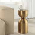 thumbnail image 3 of Uttermost Golden Vessel Modern Accent Table, 3 of 5