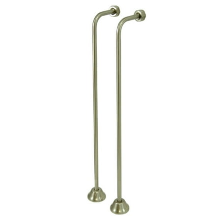 Elements Of Design Ds468 Single Offset Water Supply Line - Nickel