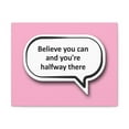 thumbnail image 6 of Inspirational Wall Art Believe You Can Motivation Wall Decor for Home Office Gym Inspiring Success Quote Print Ready to Hang Unframed, 6 of 13