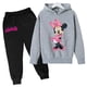 thumbnail image 3 of Conjunto de ropa de Minnie Mouse para niñas pequeñas con traje de otoño e invierno Conjunto de sudaderas con capucha de Mickey Mouse para niños pequeños Ropa para niños pequeños, 3 of 5