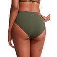 thumbnail image 2 of Bombacha de Bikini CRZ YOGA de Cintura Media con Cobertura Completa Oliva XS, 2 of 4