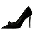 thumbnail image 7 of Wensltd Pumps for Women Pointed Toe High Heels Closed Toe Dress Shoes for Wedding Party Wear, 7 of 7