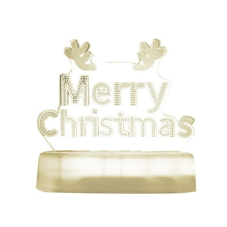 

Jrocdr Christmas Decorative Lights Supplies New Decorative Lights Luminous Ornaments Acrylic Deer Xmas Deer Pulling Sleigh Christmas Tree Night Light Baby Dinosaur Night Light Gears of Merchandise