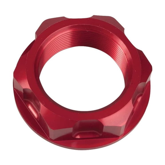 Tusk Billet Aluminum Steering Stem Nut Red For Honda CR250R 2001-2007