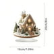 thumbnail image 3 of Ganfancp Navidad Doble Capa Casa Pequeña Decoración Wearresistant Escritorio Mostrador Decoración Ofertas Del Día Adorno*1, 3 of 5