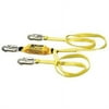 Two-Legged Web Lanyard With SofStop Shock Absorber And Locking Snap Hooks