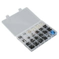 thumbnail image 1 of Commutateur Tactile de Bouton-Poussoir, 460Pcs Boutons de Tact Commute une Réponse Rapide d'Installation Facile Durable pour la Télécommande, 1 of 8