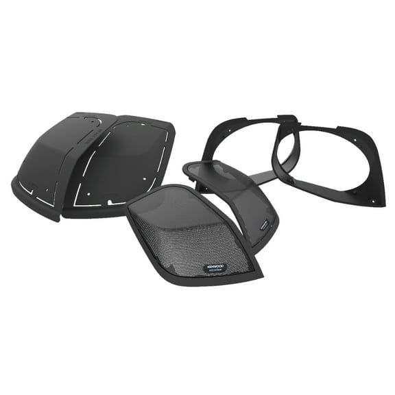 New Kenwood Excelon CA-CUT14 6x9” Cut-in Lid Kit for Select 2014-up Harley Davidson