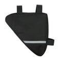 thumbnail image 5 of Bike Triangle Frame Bag, Waterproof Bicycles Front Handlebar Bag Strap-On Saddle Bag Cycling Pouch Bike Storage Tube Bag, 5 of 8