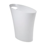 Umbra 2 gal Skinny Sleek & Stylish Bathroom Trash Can, White