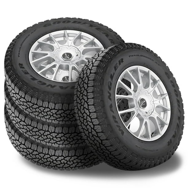 Set of 4 Goodyear Wrangler TrailRunner AT 235/75R15 105S 55K Mile All  Terrain Tires 