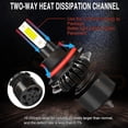 thumbnail image 4 of Applies to LED 9007 880 High/Low Beam 14000 Lm Headlight Kit for Dod, 4 of 10
