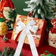 thumbnail image 5 of Fiudx Ofertas relámpago del día Adorno colgante de lazo navideño, corona para árbol de Navidad, ramo de flores, caja de regalo, decoración de regalo, decoración de flores, 5 of 7