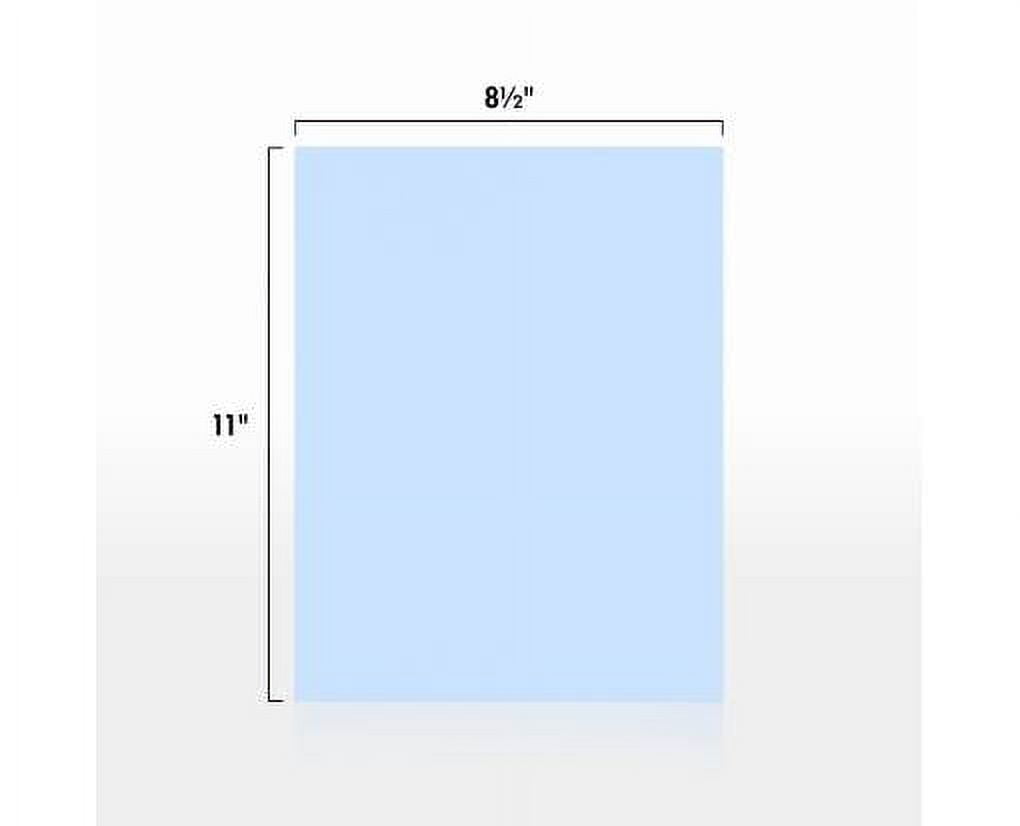 LUXPaper 8.5 x 11 Cardstock, 100lb. Baby Blue, 250/Pack