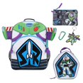thumbnail image 1 of Mochila Bioworld Buzz Lightyear set infantil de 4 piezas morado, 1 of 7