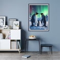 thumbnail image 7 of Diamond Art Kit for Adults, Penguins Aurora Borealis Snow Scene Diamond Painting for Adults Beginners, DIY Diamond Art Painting Kits, 5D Diamond Painting Crafts for Home Decor 12x16 Frameless, 7 of 7