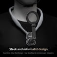 thumbnail image 5 of VIPQV Magnetic Neck Mount for Phones, Neck Cell Phone Holder POV/Vlog Selfie Mount Hand Free Phone Neck Holder Chest Stand Strap Video Recording for iPhone Android Phones, Gray, 5 of 10