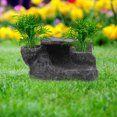 thumbnail image 1 of HIAKDOFT Wear Resistant Resin Turtle Ramp Dark Grey Decorative Platform for Lizards and Tortoises, 1 of 5