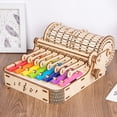 thumbnail image 2 of Fawoonu DIY Hand-Cranked Wooden Xylophone Kit - 8-Note Musical Instrument for Teens, Parent-Child Interaction, and Skill Development, 2 of 6