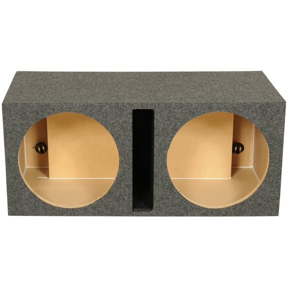 Rockville RDV15 Dual 15" Vented Subwoofer Enclosure Sub Box 2.4 CU FT