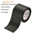 thumbnail image 4 of Unique Bargains 5cmx13m Non-Adhesive Thick Tube Protector Wrap Pipe Protective Tape Black 3Pack, 4 of 5