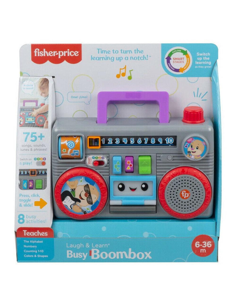 Fisher-Price Laugh - Busy Boombox -