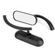 thumbnail image 5 of 2 uds motocicleta negro Mini espejo retrovisor ovalado para Honda Shadow 600/750/1100 ACE Jadeshay  A, 5 of 9
