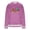#443-Pink, variant on Yusimy Men's Carnival Print Long Sleeve Hoodie Crew Neck Kangaroo Pocket Loose Fashionable Casual Sweatshirt