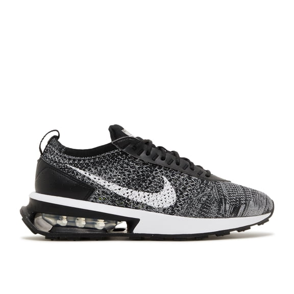 Nike Air Max Flyknit Racer WMNS Shoes, Black/White, Size 6