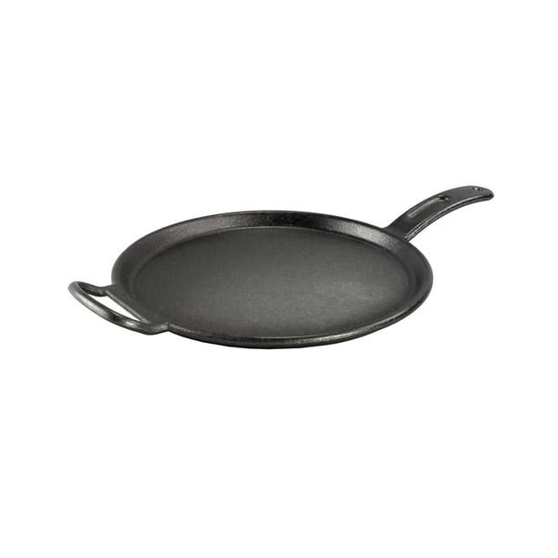 Hierro fundido sazonado, 30 cm, negro, de Griddle Lodge BOLD