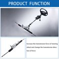 thumbnail image 4 of LABLT Power Pinion Assembly & Steering Rack 490010W000 Replacement for 97-03 Infiniti QX4/Nissan Pathfinder Fits select: 2003-2004 NISSAN PATHFINDER LE/SE, 1998-2001 NISSAN PATHFINDER LE/SE/XE, 4 of 5