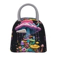 thumbnail image 1 of Disketp Colorful Mushroom Bolsa Térmica para Almuerzo, Lonchera con Abertura Amplia y Gran Capacidad, Organizador Reutilizable para Mujeres, Hombres y Adultos, 1 of 6