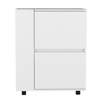 We Have Furniture Bar Cart Belleville, Living Room, White