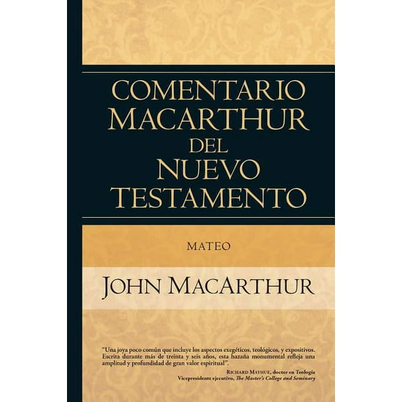 Comentario MacArthur del N.T. Mateo, (Hardcover)