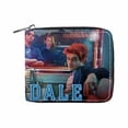 thumbnail image 1 of Cartera Riverdales con personajes de anime, delgada y doblada, de piel sintética, 1 of 2