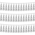 thumbnail image 1 of Guirnalda Hysilla con borlas plateadas para decoración de fiesta, 45 unidades, 1 of 5