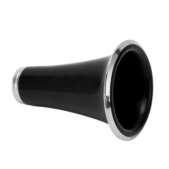 Campana De Clarinete De Metal Niquelado De Plástico ABS, Reemplazo De Campana Para Clarinete, Altavoz, Tubo De Bocina, Accesorio Para Instrumentos De Viento