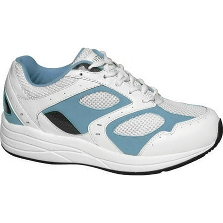 

Women s Drew Flare White/Blue Leather/White Mesh 10.5 WW
