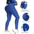 thumbnail image 5 of Vaslanda Women's High Waist Yoga Pants with Pockets Tummy Control Booty Leggings, 5 of 6