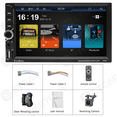 thumbnail image 6 of Daeblie 7-Inch Double Din Car Stereo with Android Auto and 1080p LCD Display, 6 of 7