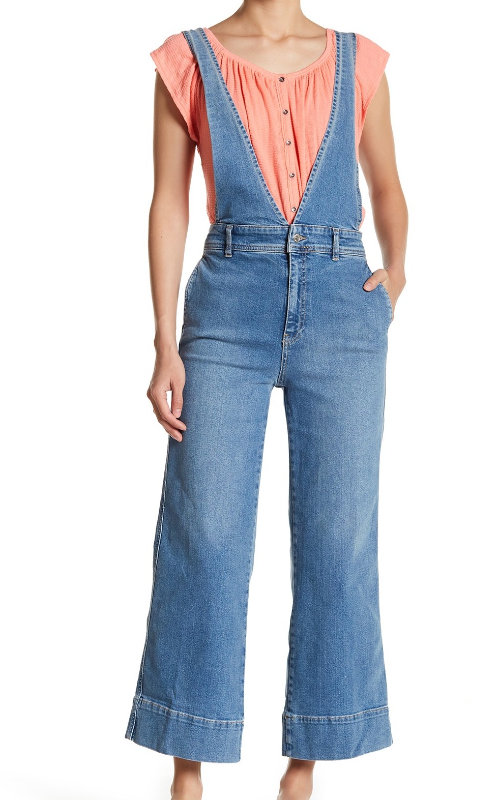 women's denim overalls walmart