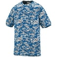 thumbnail image 2 of Augusta M Youth Digi Camo Wicking T-Shirt Royal Digi 1799, 2 of 3