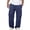 Navy_BD04, variant on Resicozy Men's Baggy Sweatpants Trendy Solid Color Cargo Pants Wide Leg Loose Fit Casual Joggers Sweat Pants with Pockets Royal Blue M