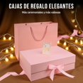 thumbnail image 2 of Juego de Cajas de Regalo, Caja de Regalo de San Valentín, Con Caja de Regalo + Bolsa de Regalo + Cinta + Tarjeta de Felicitación + Rafia, Perfecto para San Valentín, Fiestas y Cumpleaños.(Negro), 2 of 4